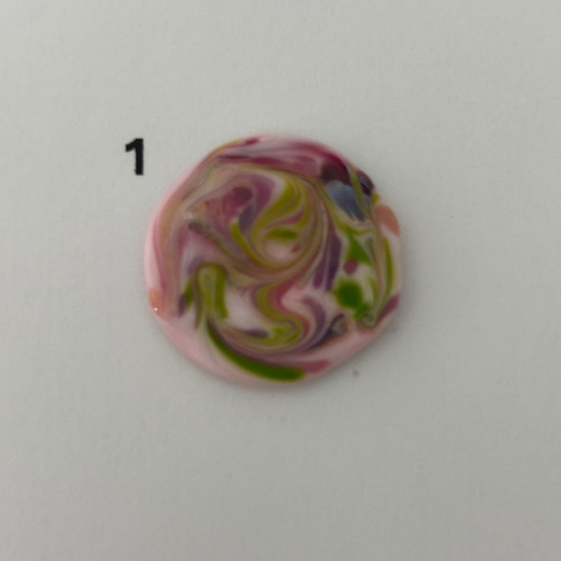Golf Ball Marker Pink-Purple - 1 image