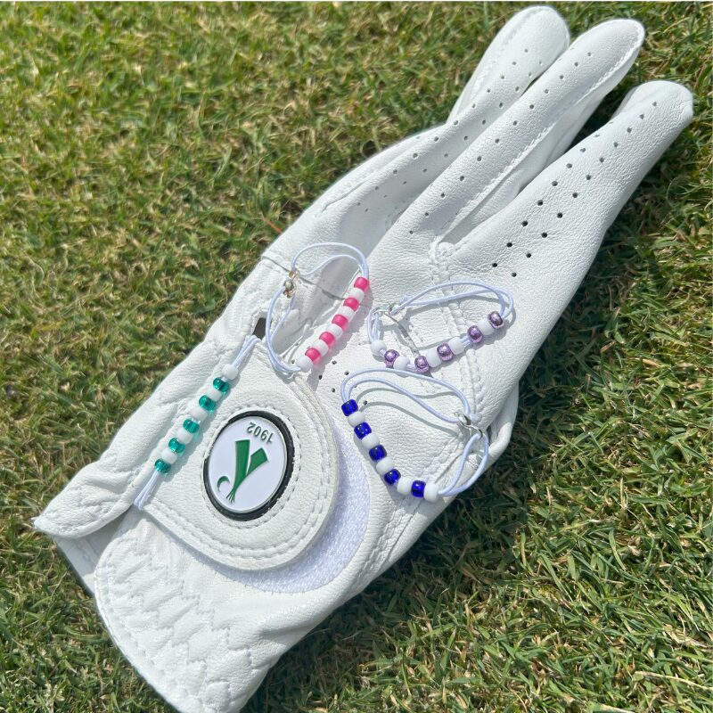 Glove Stroke Counter Set of 4 - Teal, Pink, Purple, Blue image 1