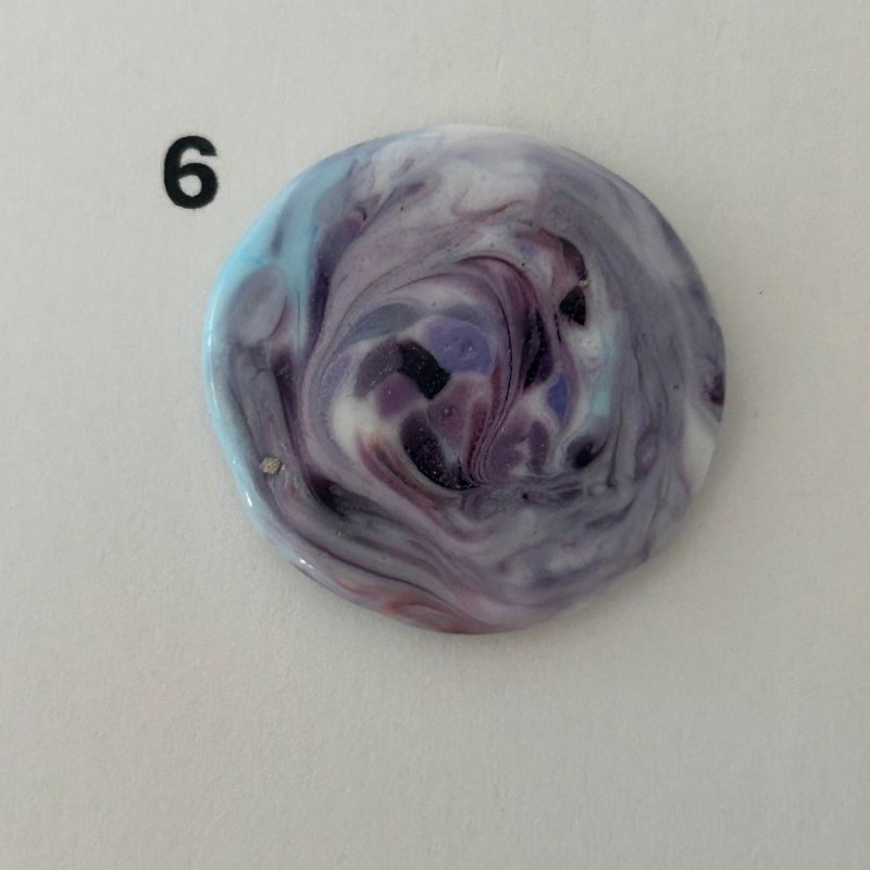 Golf Ball Marker Pink-Purple - 6 image