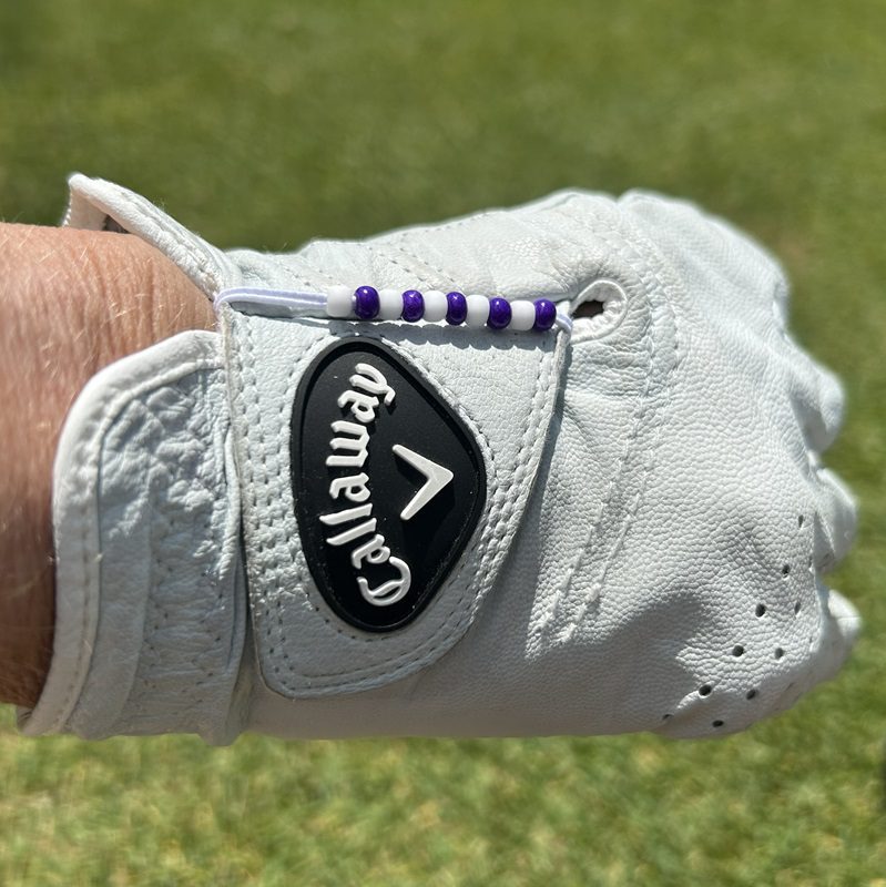 Glove Stroke Counter Set of 4 - Teal, Pink, Purple, Blue image 4