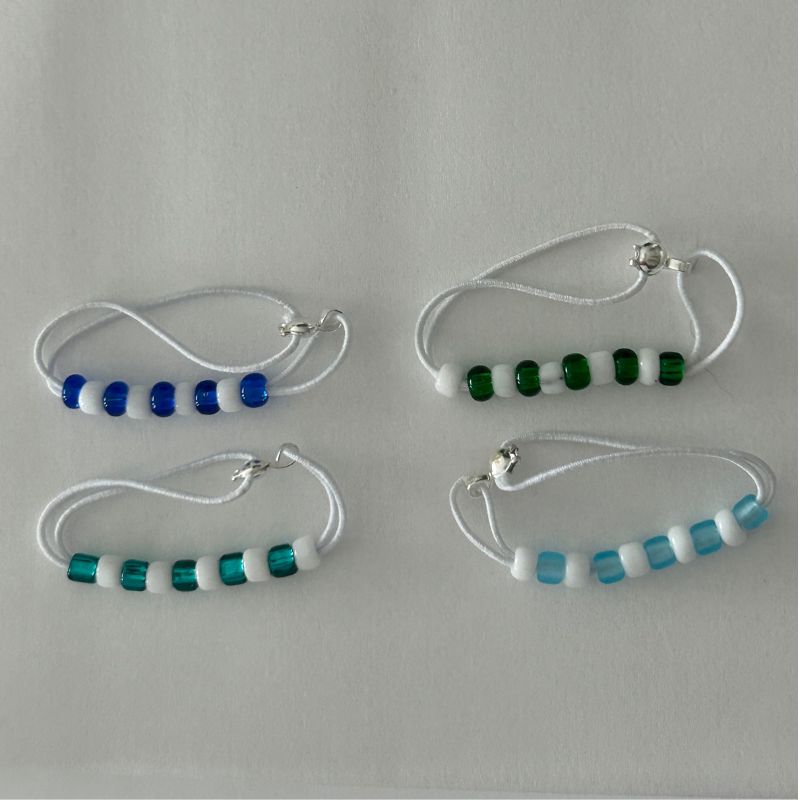 Glove Stroke Counter Set of 4 - Blues and Green image 0