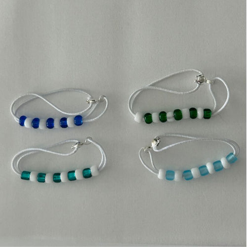 Glove Stroke Counter Set of 4 - Blues and Green image 0