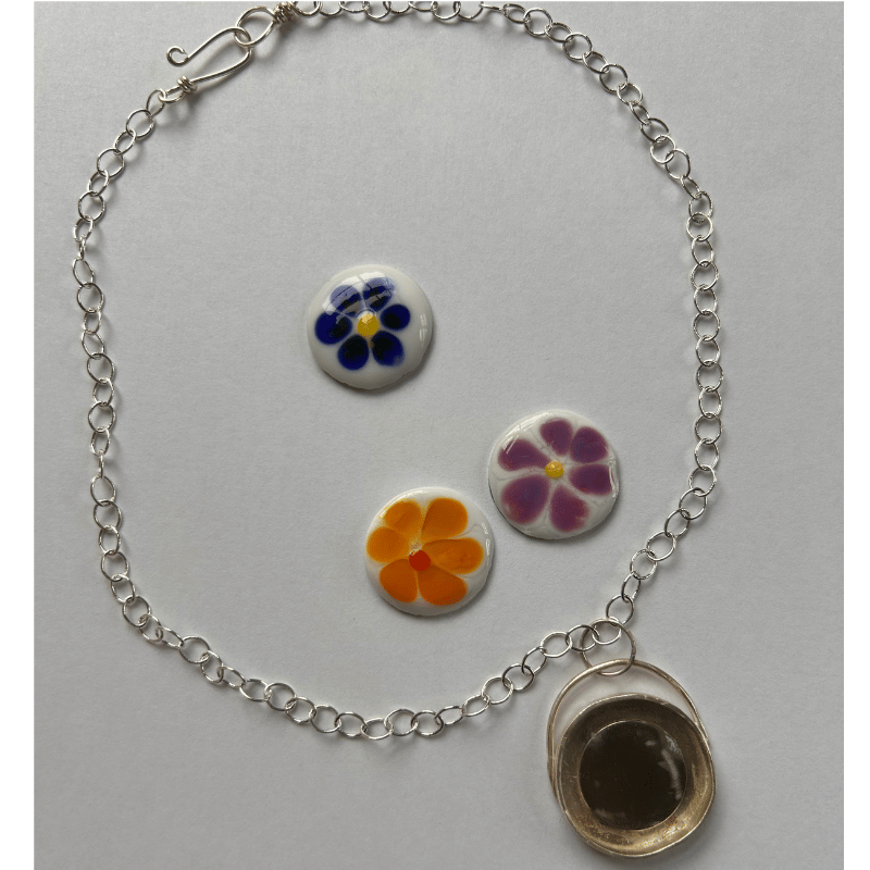 Round Ball Marker Necklace 