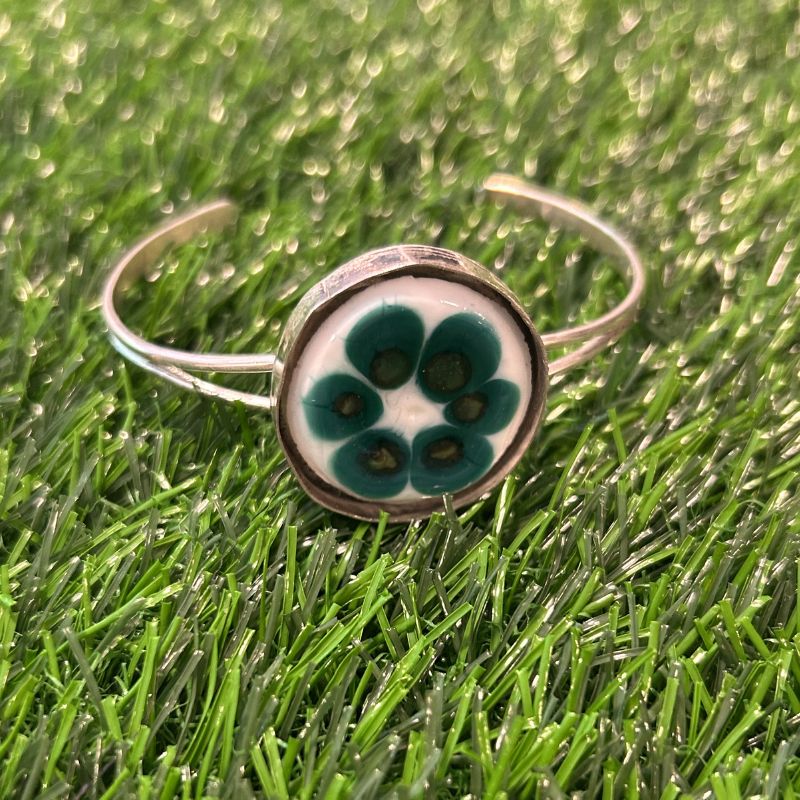 Silver Golf Ball Marker Bracelet