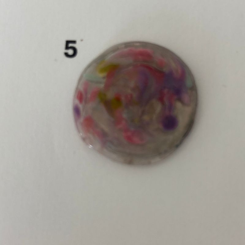 Golf Ball Marker Pink-Purple - 5 image