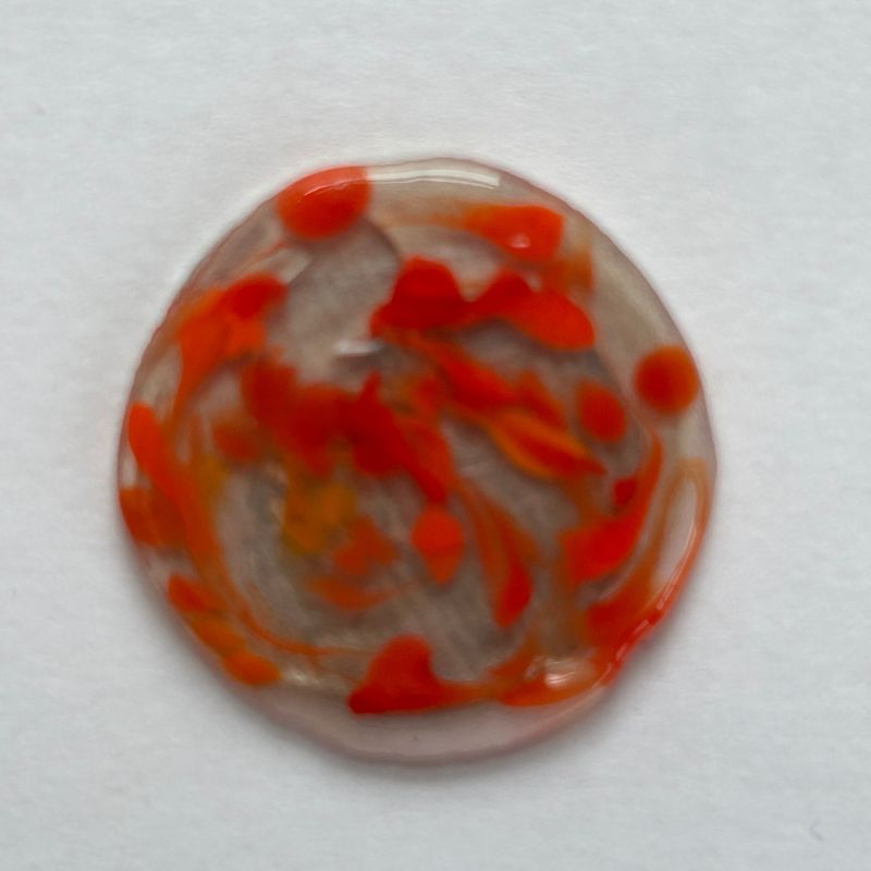 Golf Ball Marker Orange image 0