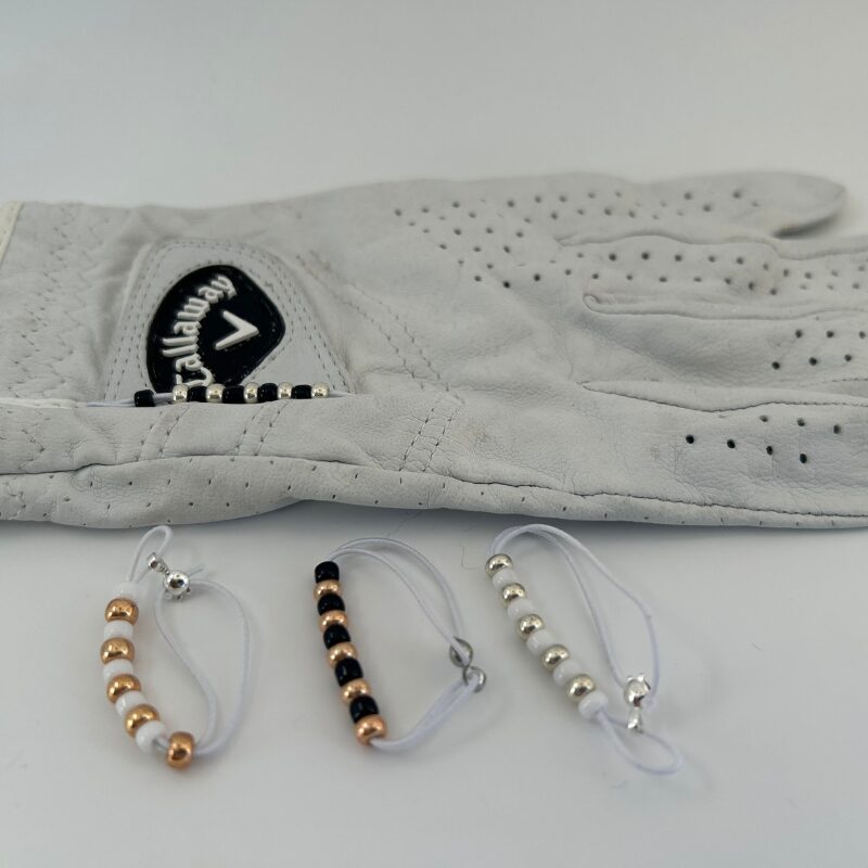 Glove Stroke Counters Set of 4 - Black, White, Silver, Gold image 1