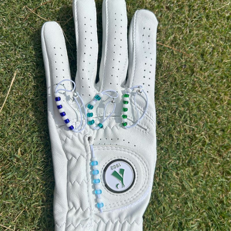 Glove Stroke Counter Set of 4 - Blues and Green image 1