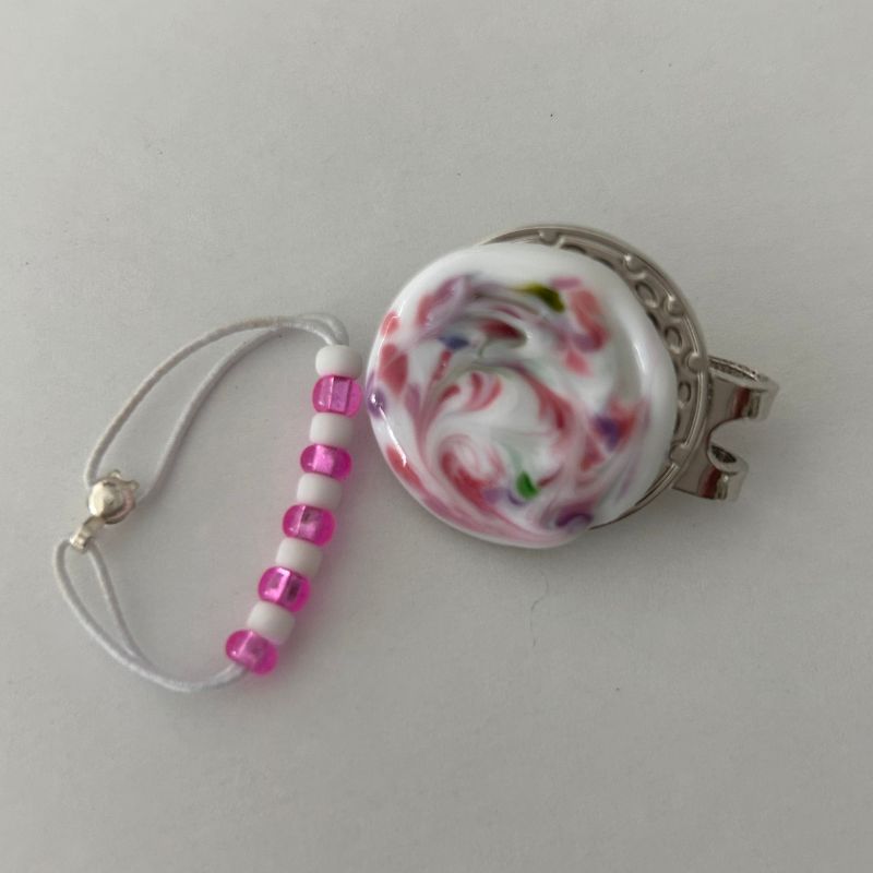 Glove Stroke Counter & Ball Marker Set - Pink image