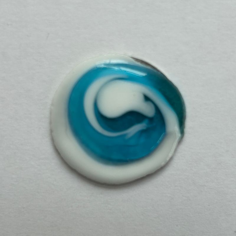 Golf Ball Marker Blue image 0